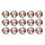 Personalized Thank You Stickers Round Wedding Birthday Favor labels for Gifts