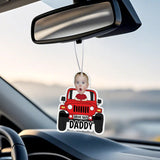 Personalized Drive Safe Car Air Freshener Custom Air Freshener Rearview Mirror Ornament Gifts for Father
