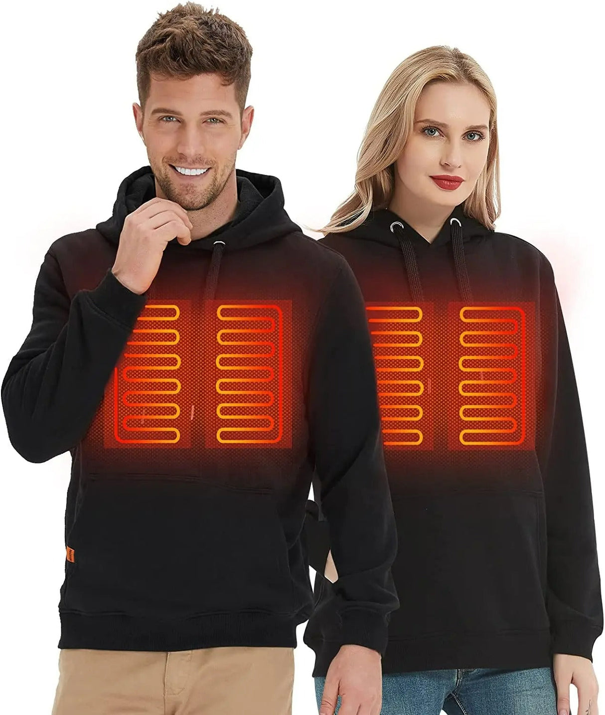 Heated Hoodie for Men Women Electric Unisex Heating Sweatshirt